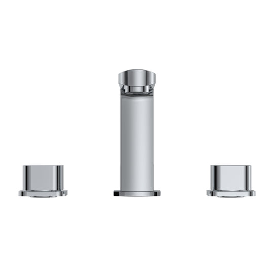 BAI 0602 Two Handles Contemporary Bathroom Faucet in Polished Chrome Finish