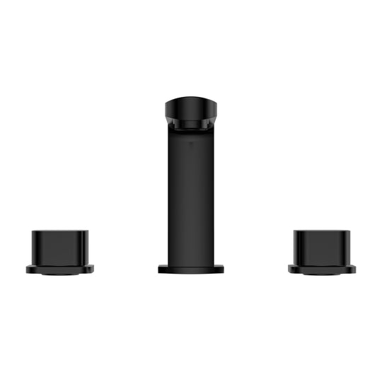 BAI 0604 Two Handles Contemporary Bathroom Faucet in Matte Black Finish