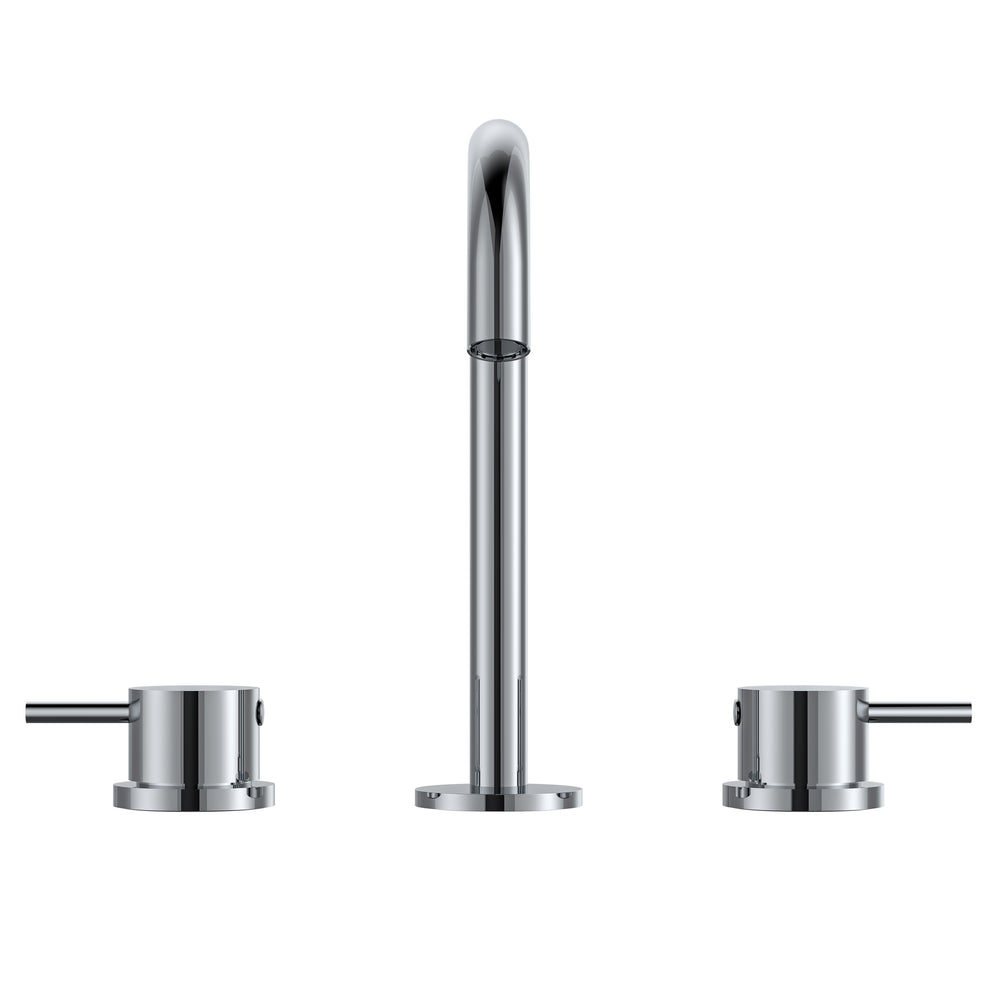BAI 0605 Two Handles Contemporary Bathroom Faucet in Polished Chrome Finish