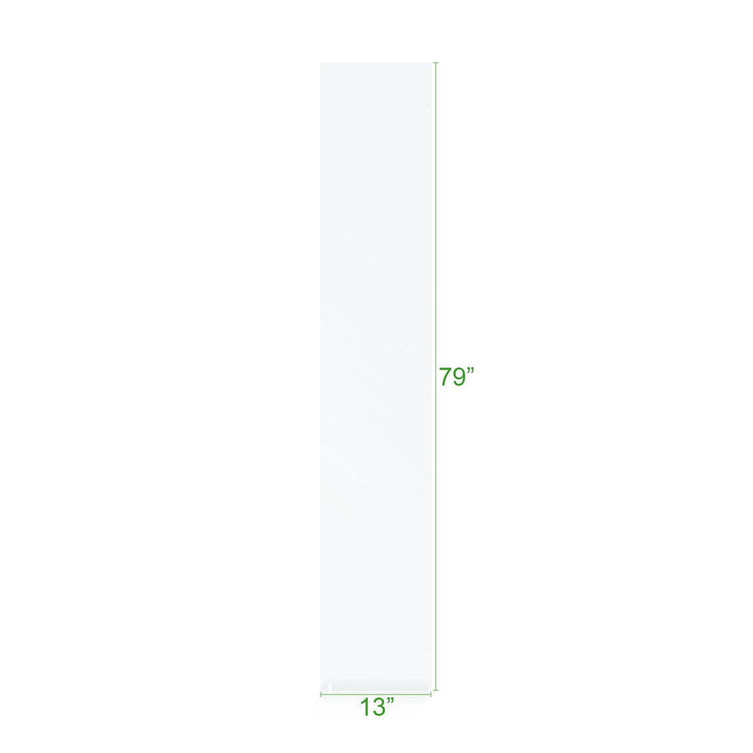 BAI 0955 Frameless 13-inch Fixed Panel Replacement