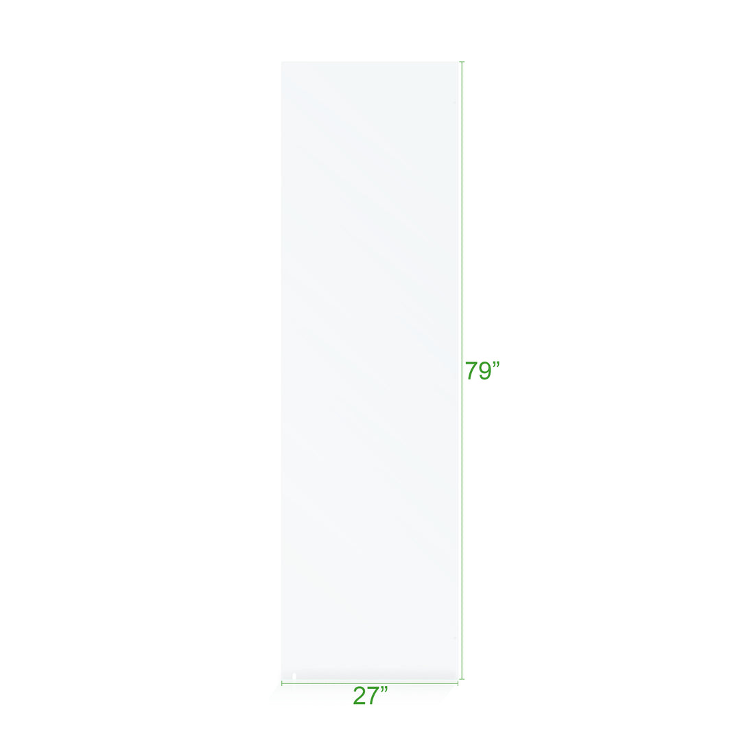 BAI 0957 Frameless 27-inch Fixed Panel Replacement
