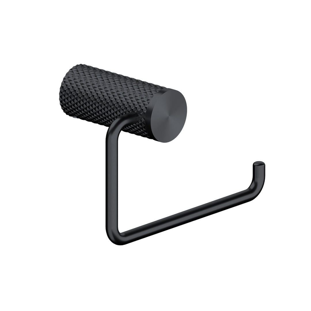 BAI 1488 Toilet Paper Holder in Matte Black Finish