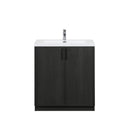BAI Novo 30-inch Freestanding Bathroom Vanity with Gloss White Sink