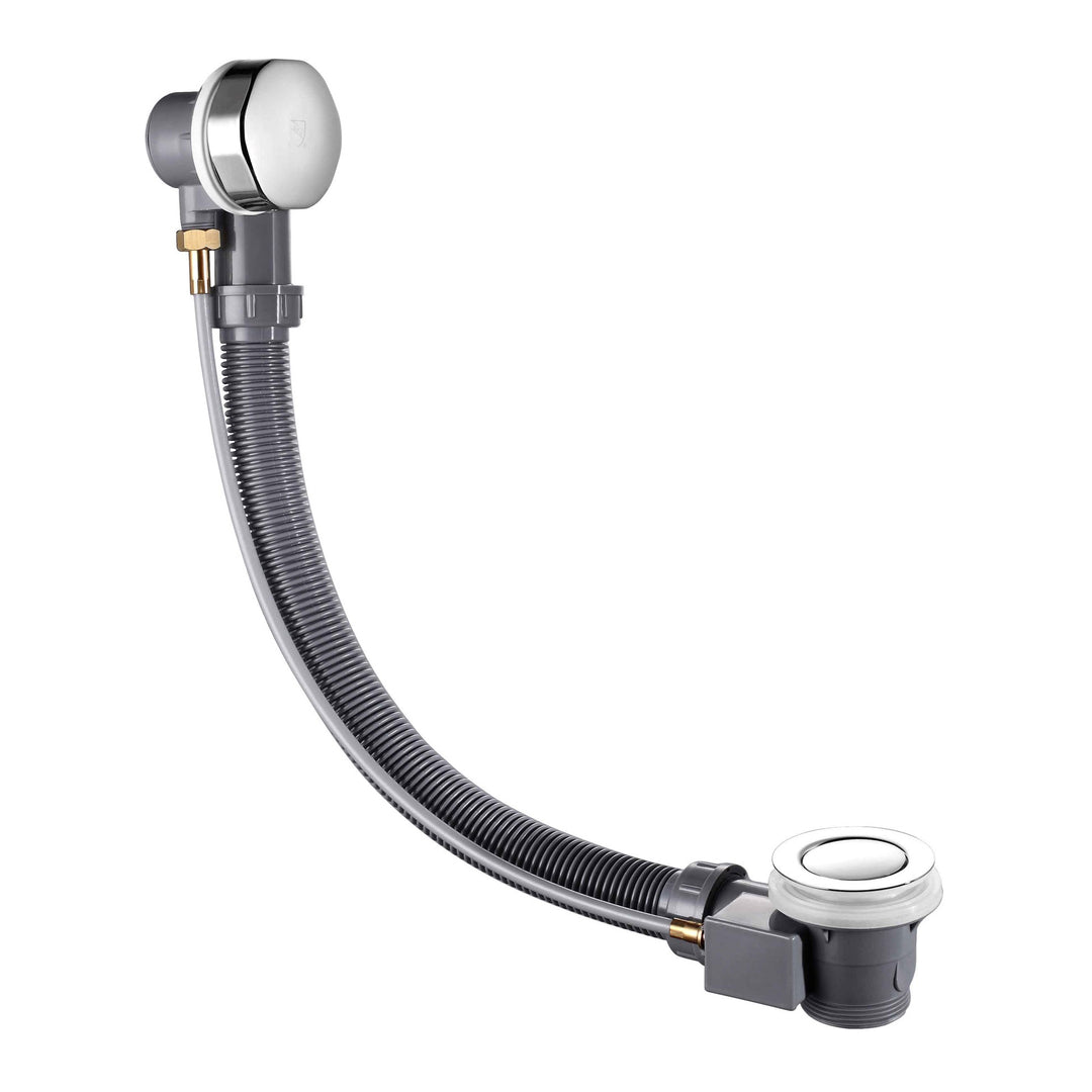 BAI 1692 Bathtub Drain Kit with Overflow in Polished Chrome