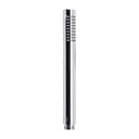 BAI 44000 slim modern handheld shower wand in polished chrome finish with gray rubber easy to clean nozzles.
