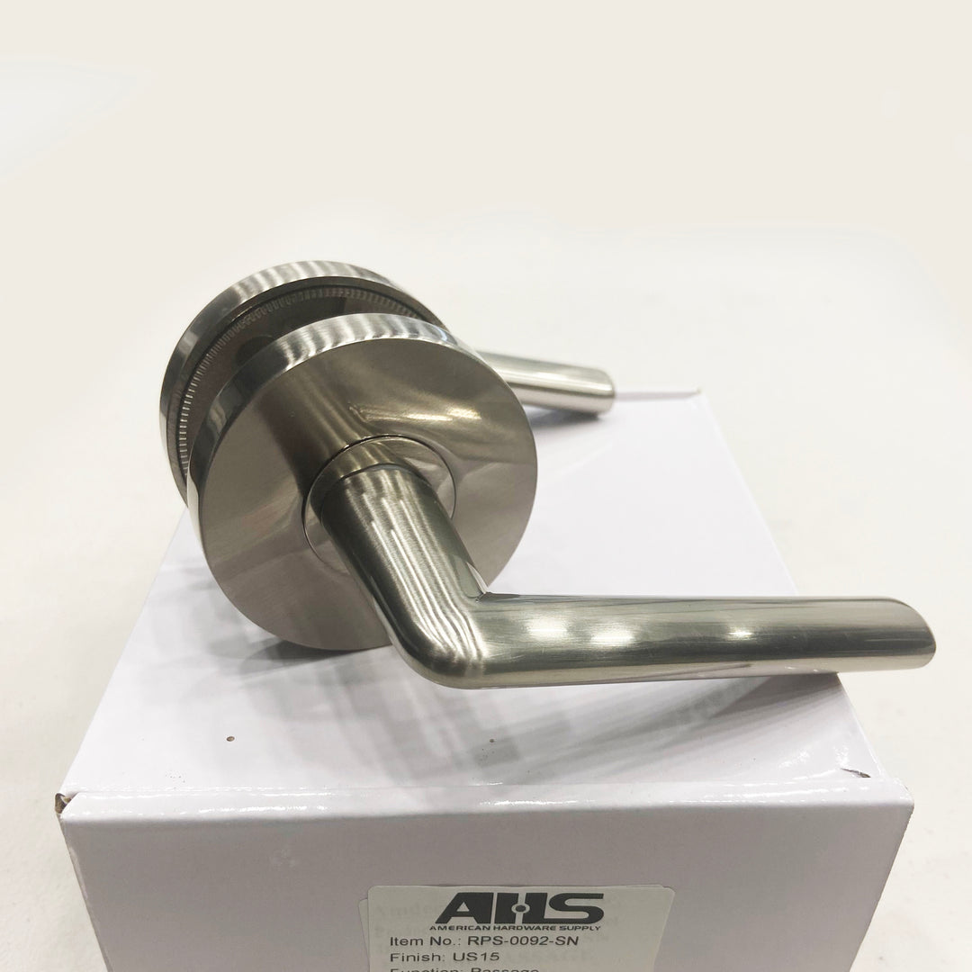 AHS Passage Door Handle Set (RPS-0092-SN)