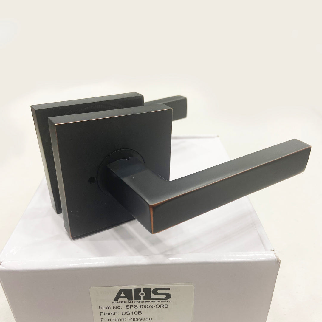 AHS Passage Door Handle Set (SPS-0959-ORB)