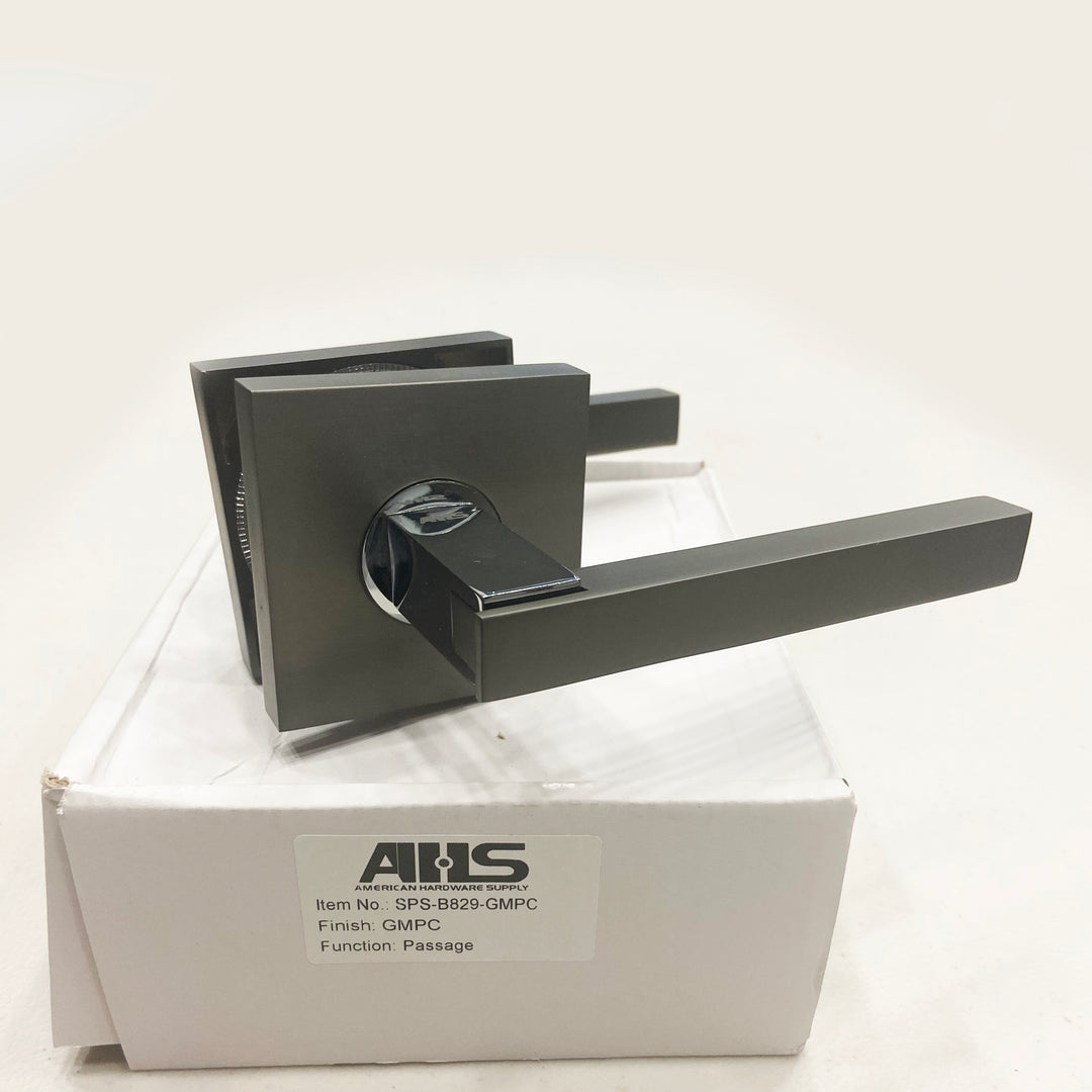 AHS Passage Door Handle Set (SPS-B829-GMPC)