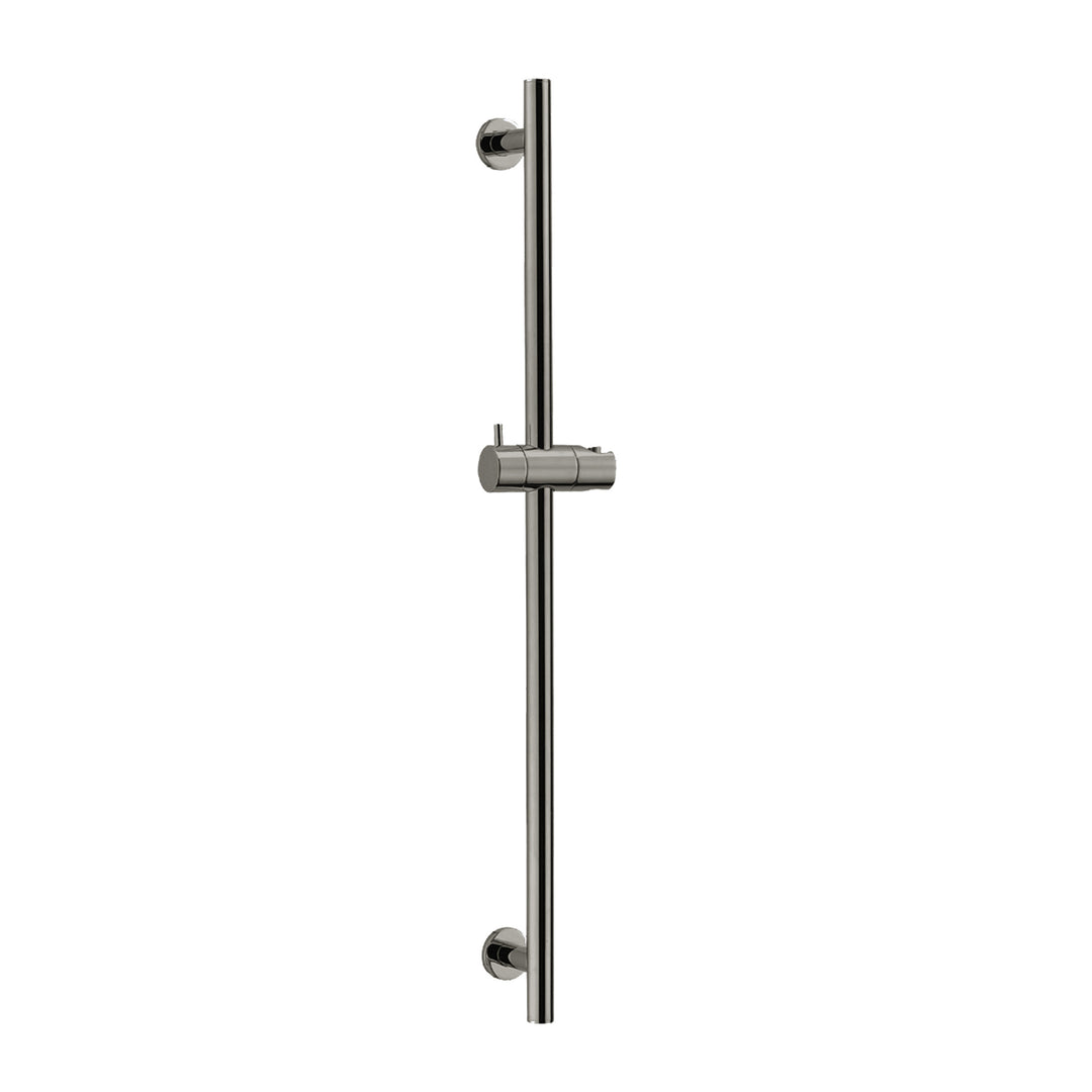 BAI 0153 Handheld Shower Holder Sliding Bar in Brushed Nickel Finish