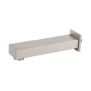 BAI 0156 Solid Brass Wall Mounted Tub Spout in Brushed Nickel Finish