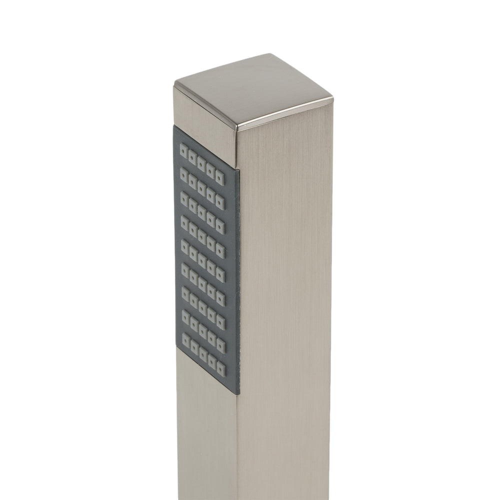 BAI 0162 Handheld Shower Wand in Brushed Nickel Finish