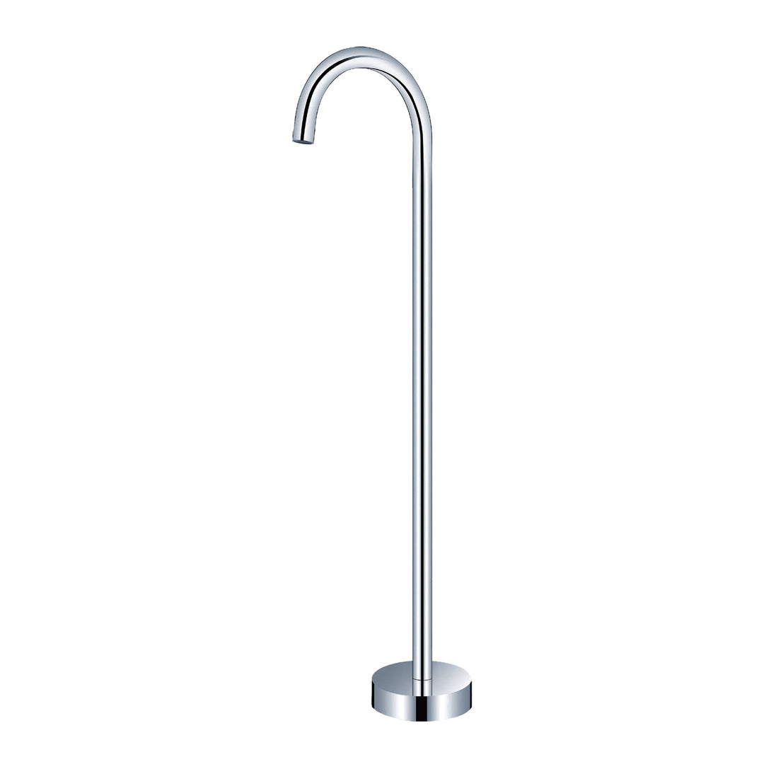 BAI 0622 Freestanding Bathtub Spout in Polished Chrome Finish