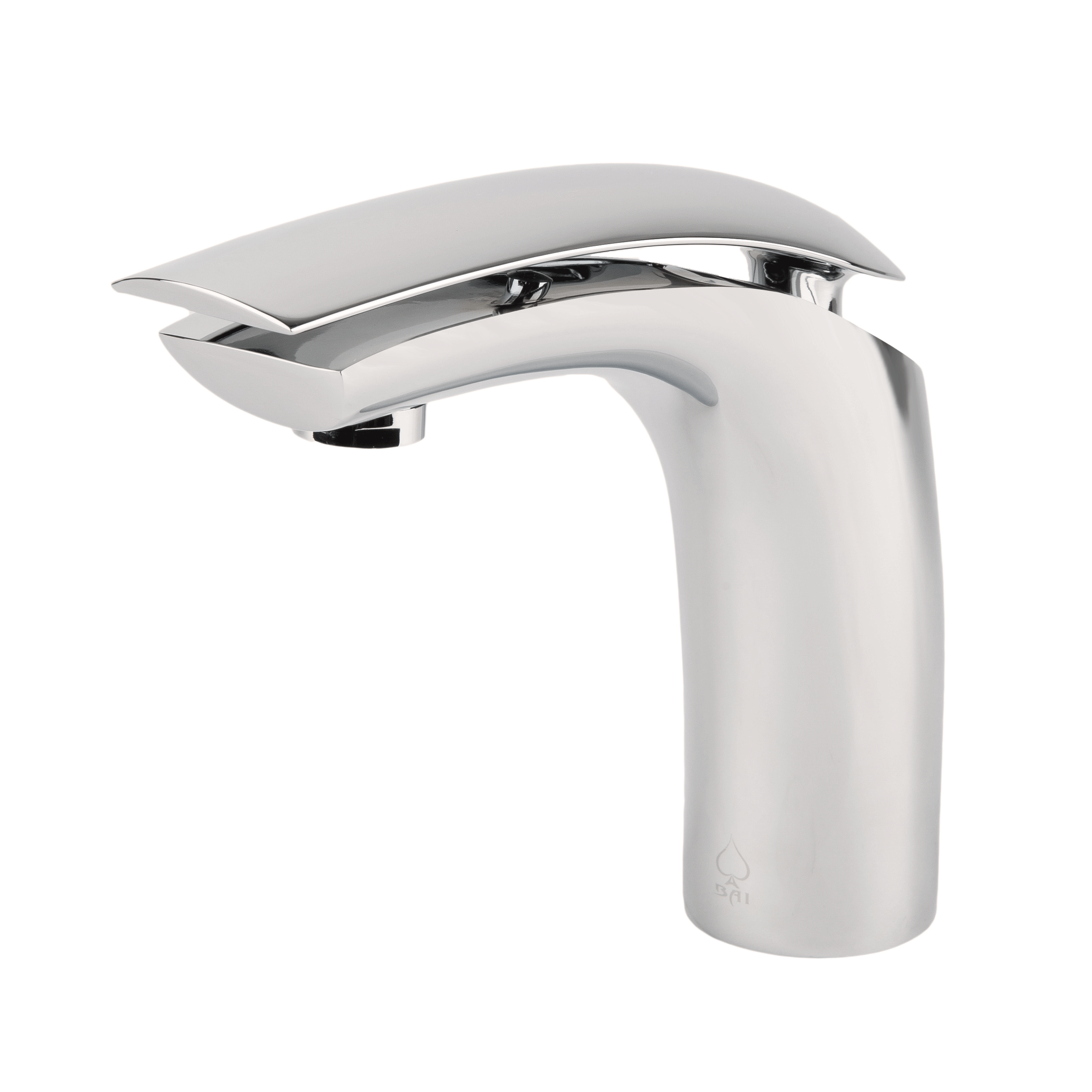 BAI 0165 Wall Mounted Handheld Shower Holder with Integrated Hose  Connection in Brushed Nickel Finish