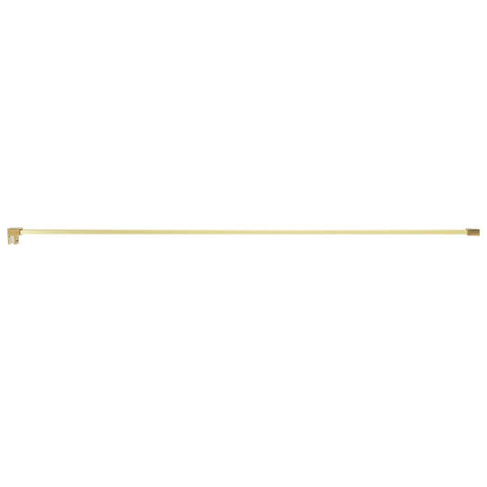 BAI 0937 Support Bar for Shower Glass Panel - 47inch (Brushed Gold)