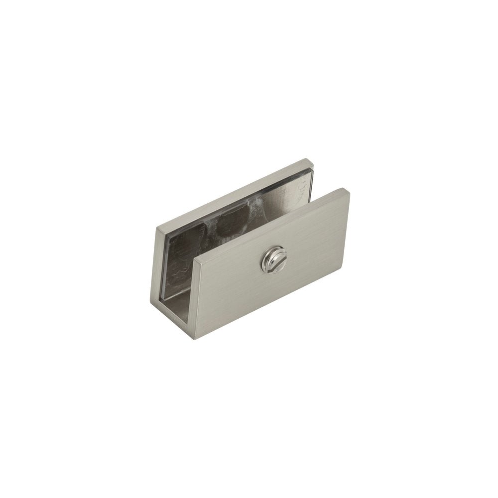 BAI 0940 Fixed Glass Shower Panel Bracket (Brushed Nickel)