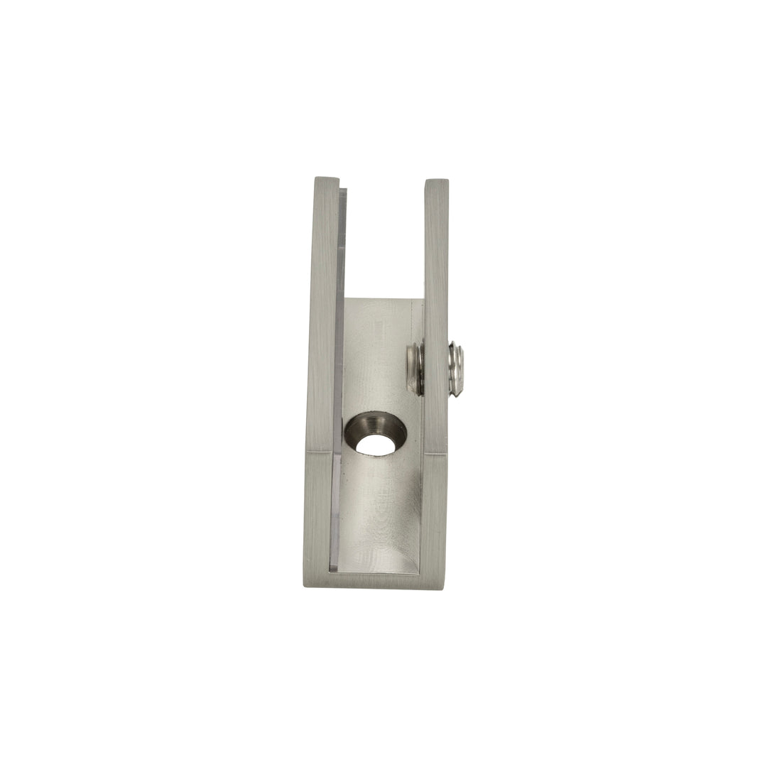 BAI 0940 Fixed Glass Shower Panel Bracket (Brushed Nickel)
