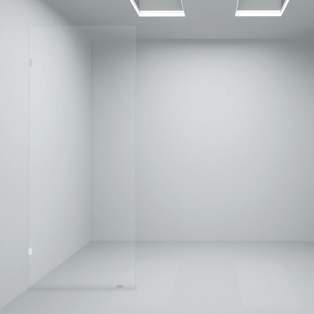 BAI 0942 Frameless 32-inch Ultra Clear Single Shower Glass Panel