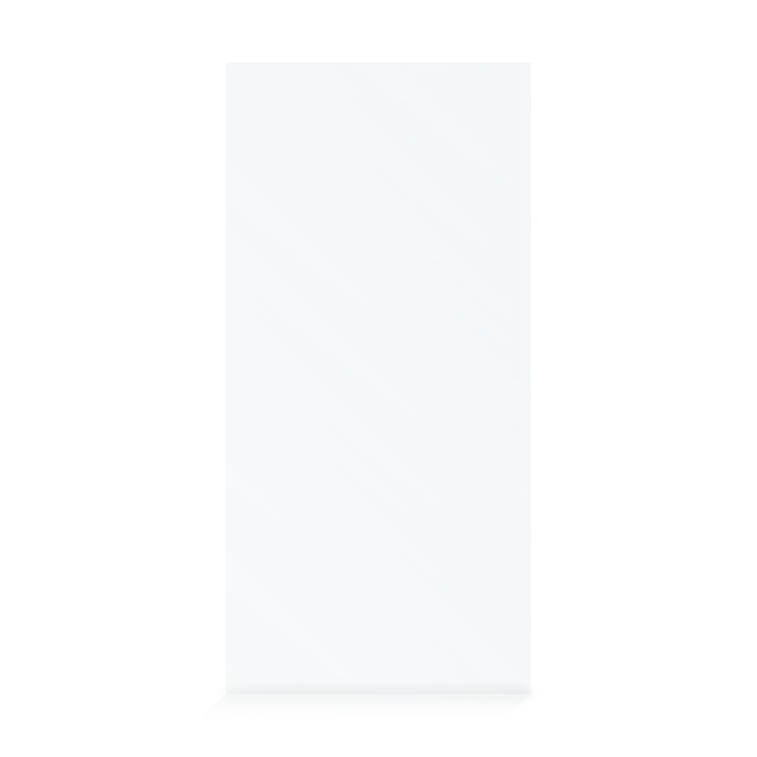 BAI 0943 Frameless 38-inch Ultra Clear Single Shower Glass Panel