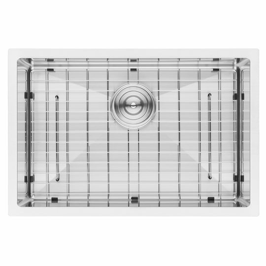 BAI 1221 Stainless Steel 16 Gauge Kitchen Sink Handmade 27-inch Undermount Single Bowl