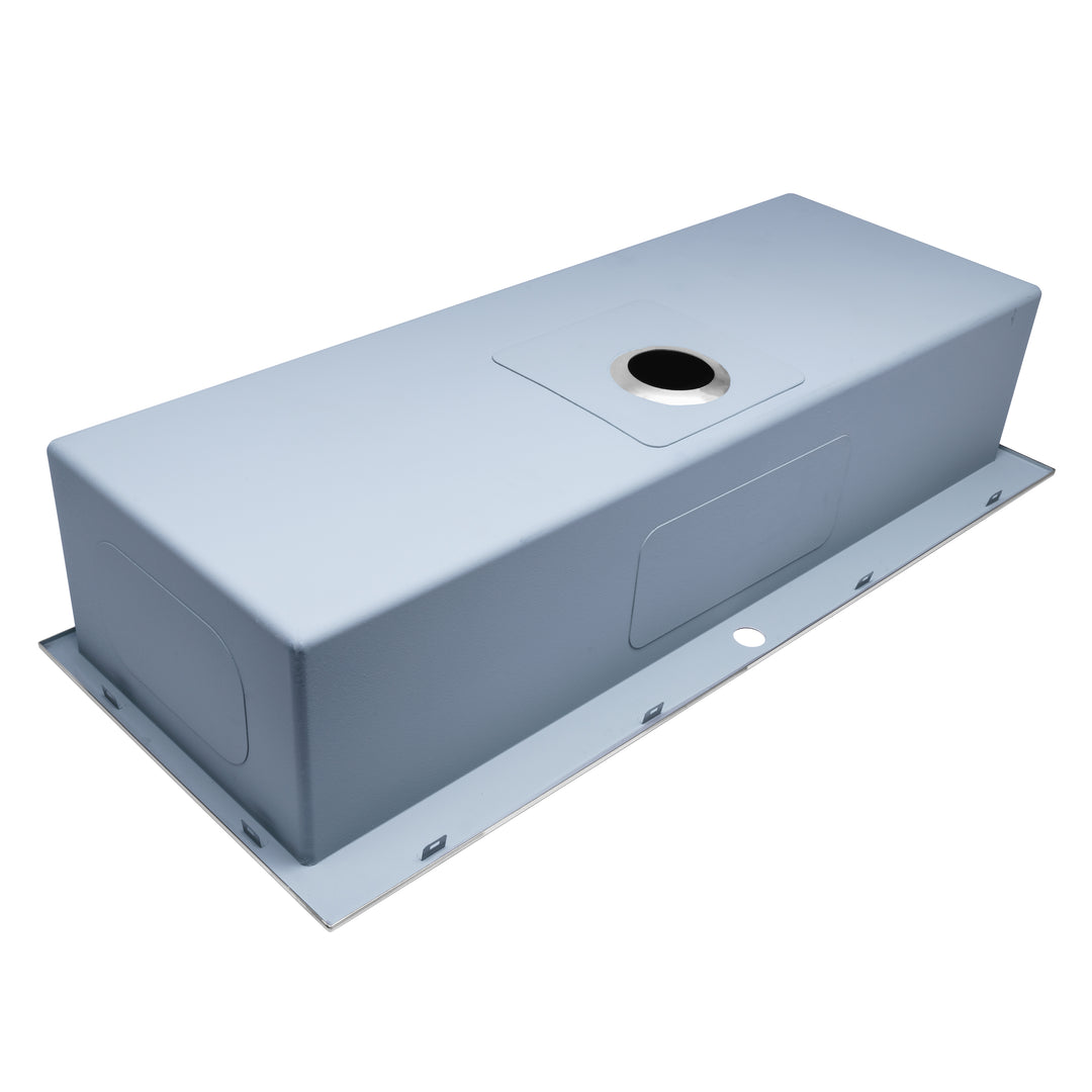 BAI 1223 Stainless Steel 16 Gauge Kitchen Sink Handmade 48-inch Top Mount Single Bowl