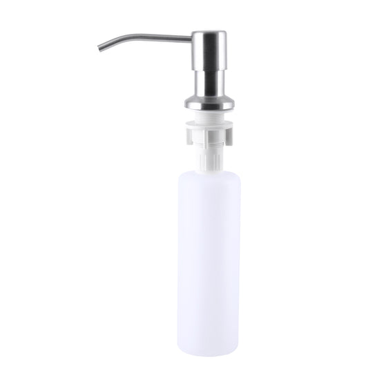 BAI 1262 Round Soap Dispenser in Brushed Finish