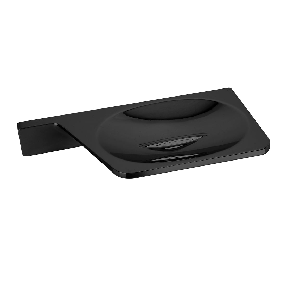 BAI 1511 Soap Dish in Matte Black Finish. Bathroom accessories.