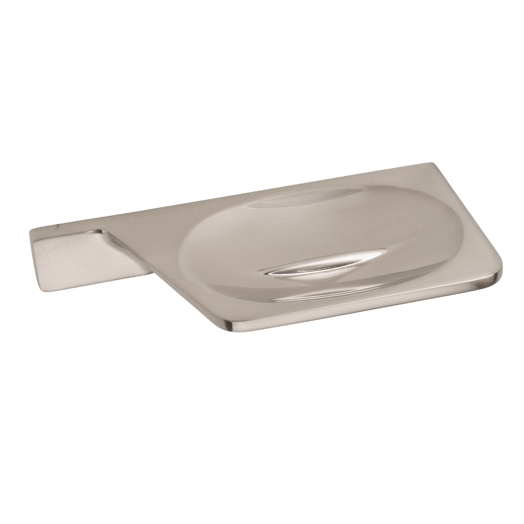 BAI 1520 Soap Dish in Brushed Nickel Finish. Bathroom accessories.