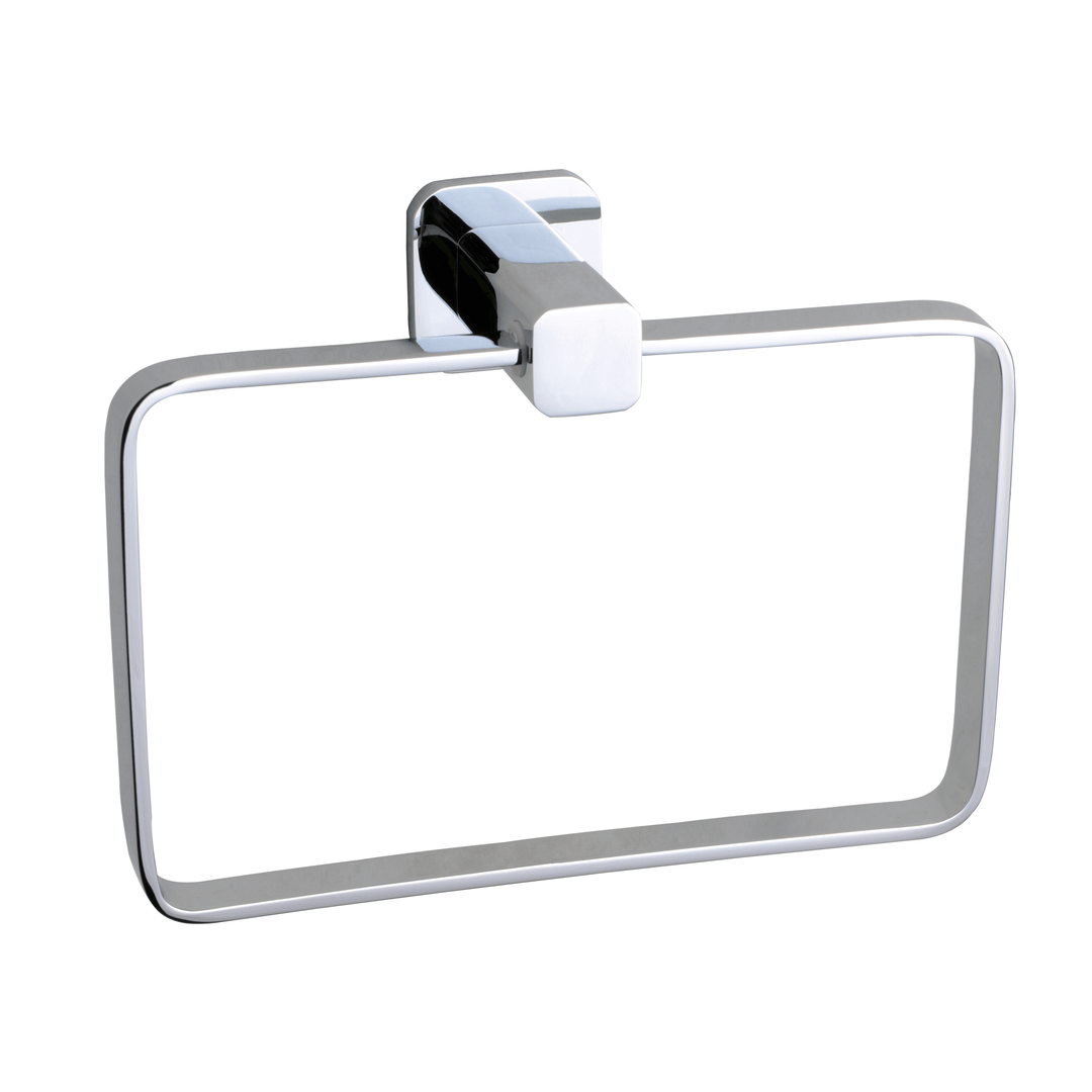 BAI 1544 Towel Ring in Polished Chrome Finish