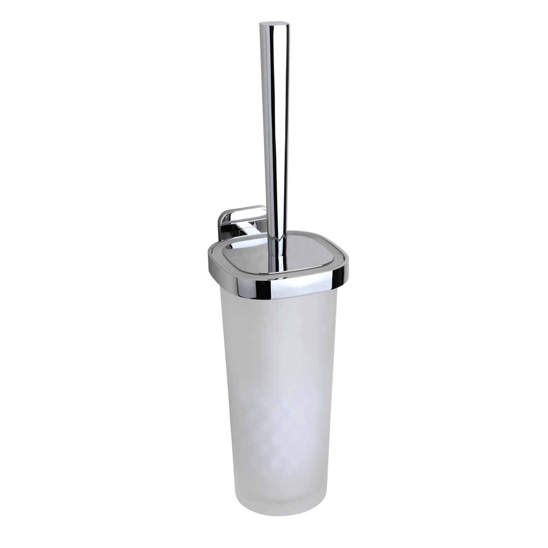 BAI 1551 Toilet Brush with Holder in Polished Chrome Finish