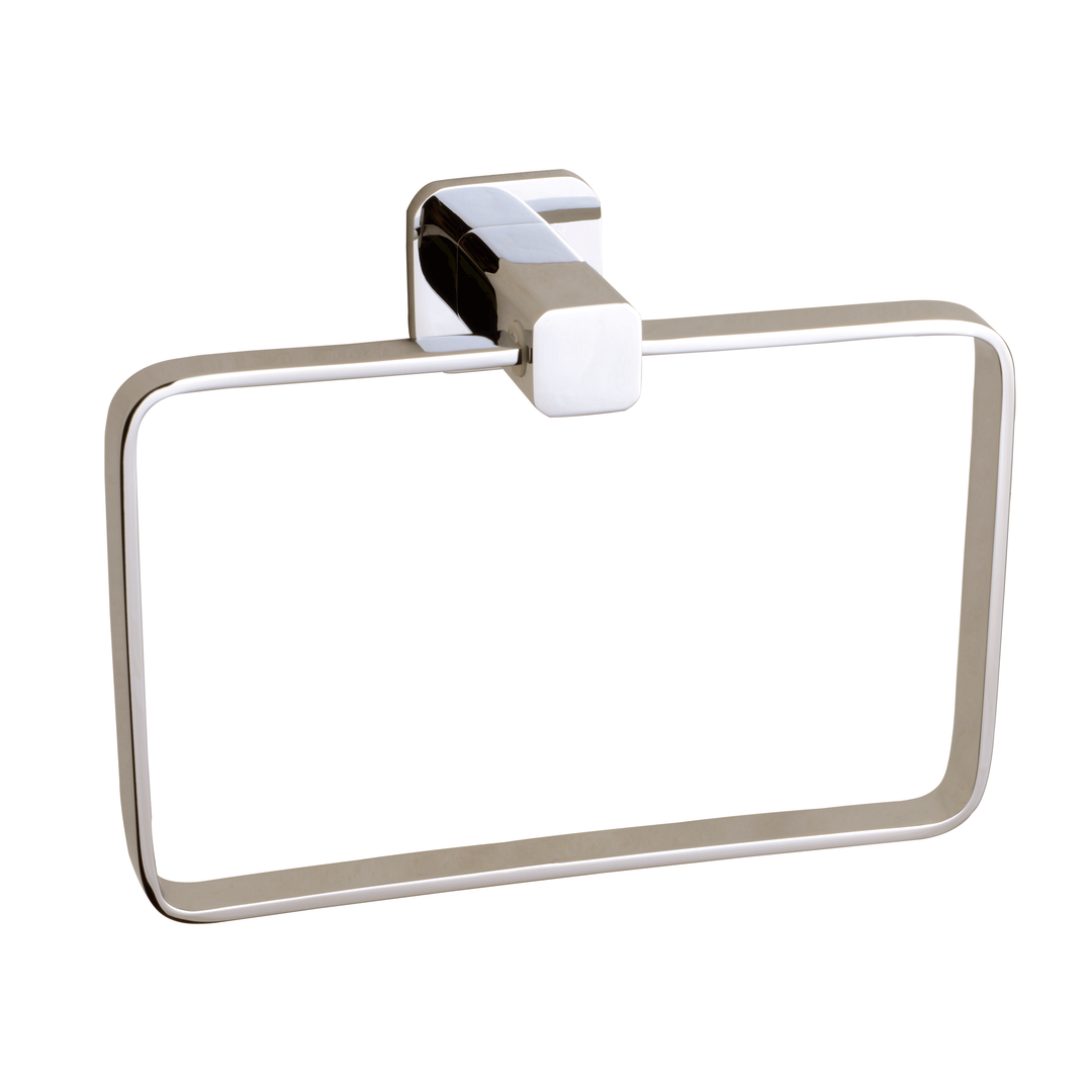 BAI 1554 Towel Ring in Brushed Nickel Finish