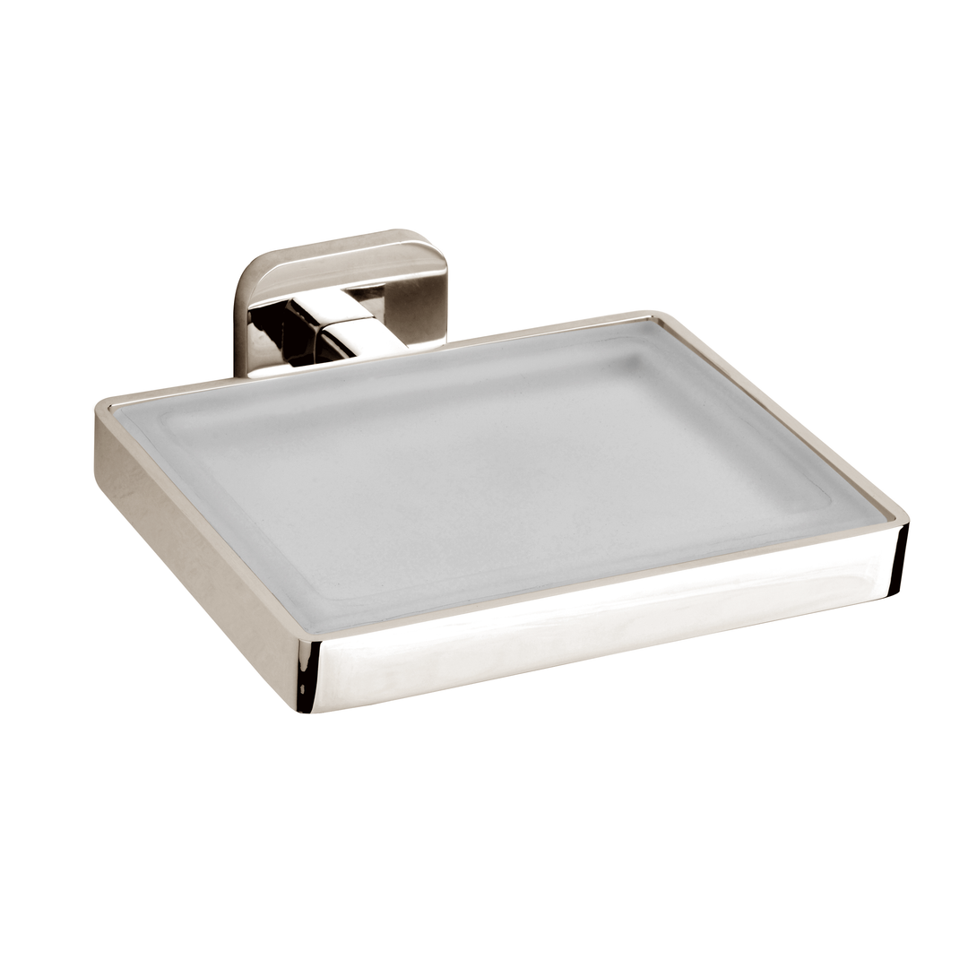 BAI 1555 Soap Dish in Brushed Nickel Finish