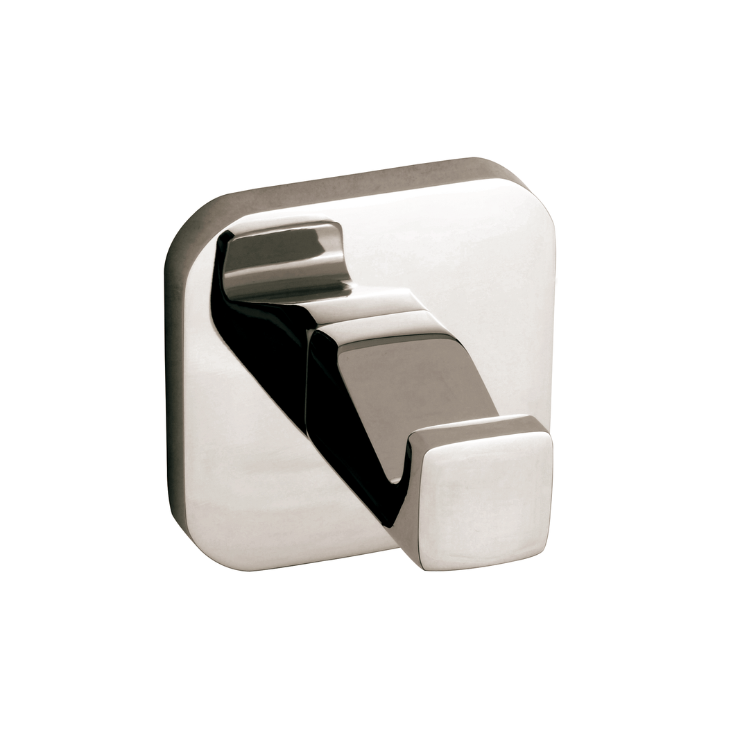 BAI 1560 Robe Hook in Brushed Nickel Finish. Bathroom accessories.