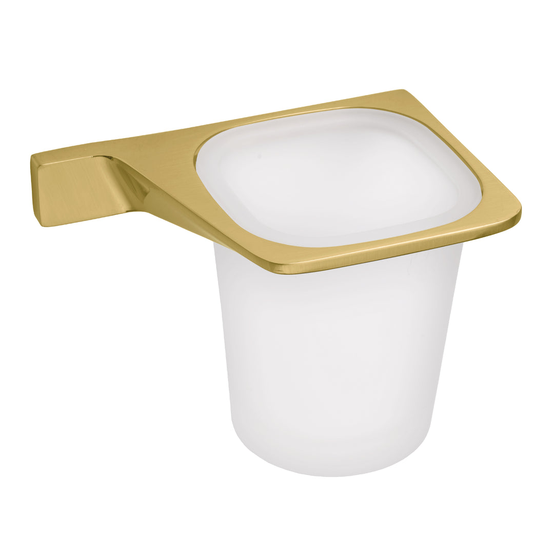 BAI 1565 Toothbrush Holder in Brushed Gold Finish