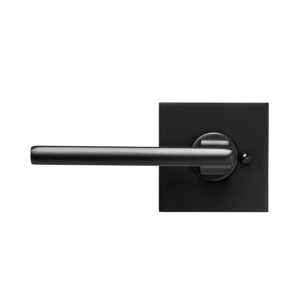 BAI 3028 Modern Passage Door Handle Lever Set with Privacy Pin Function