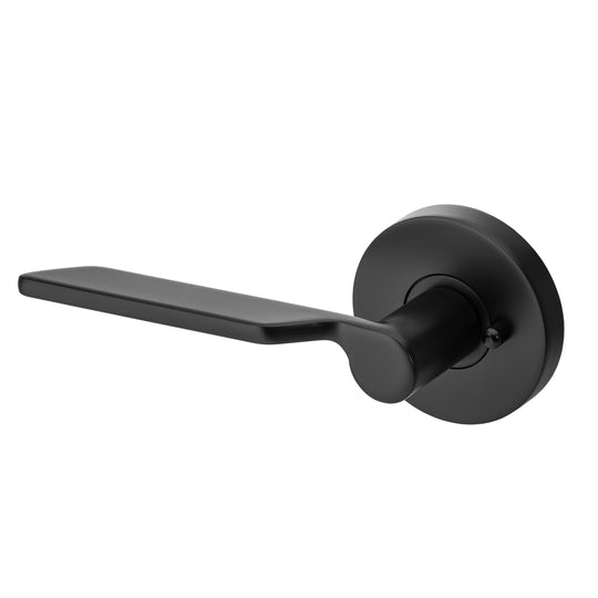 BAI 3054 Modern Passage Door Handle Lever Set with Privacy Pin Function