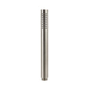 BAI 44001 slim modern handheld shower wand in brushed nickel finish with gray rubber easy to clean nozzles.