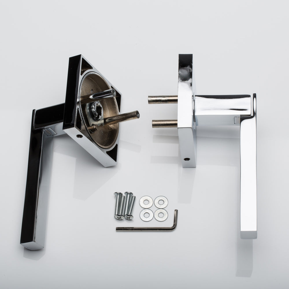 BAI 3017 Inactive Modern Dummy Door Handle Lever Set
