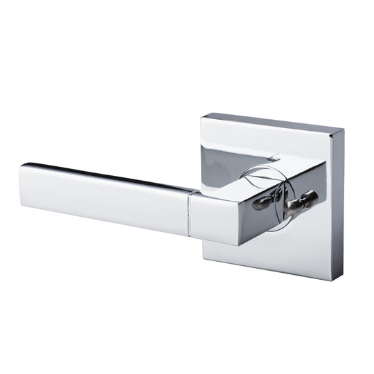 BAI 3019 Modern Passage Door Handle Lever Set with Privacy Pin Function