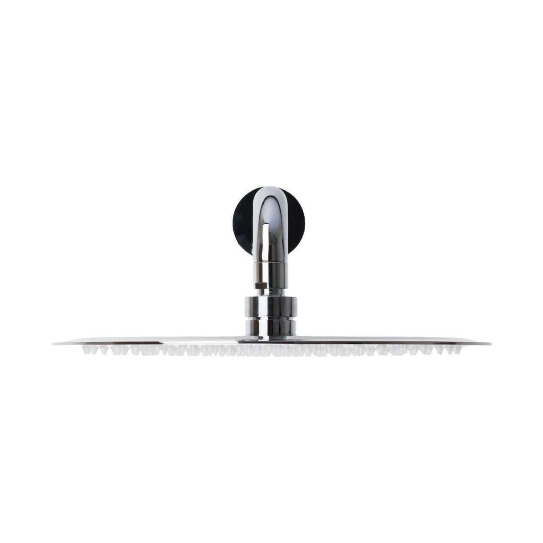 BAI 0411 Stainless Steel 12-inch Round Rainfall Shower Head in Polished Chrome FinishBAI 0411 Stainless Steel 12-inch Round Rainfall Shower Head in Polished Chrome Finish