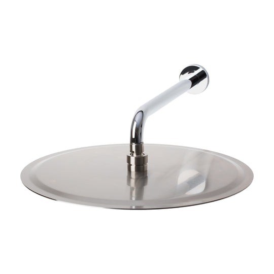 BAI 0415 Stainless Steel 16-inch Round Rainfall Shower Head in Brushed Nickel Finish