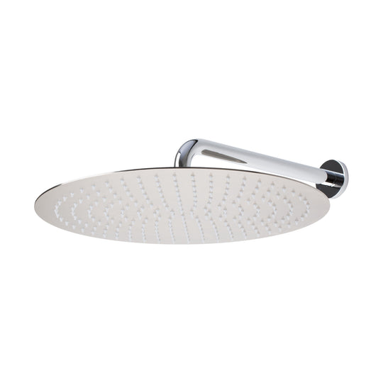 BAI 0415 Stainless Steel 16-inch Round Rainfall Shower Head in Brushed Nickel Finish