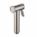 BAI 0146 Modern Round Handheld Bidet Toilet Sprayer in Brushed Nickel Finish