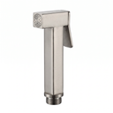 BAI 0147 Modern Square Shaped Handheld Bidet Toilet Sprayer in Brushed Nickel Finish