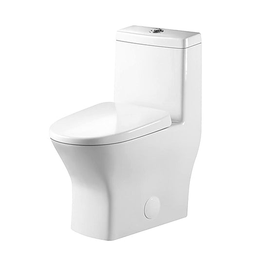 BAI 1008 Modern Toilet – One Piece Dual Flush with Soft-Close Seat