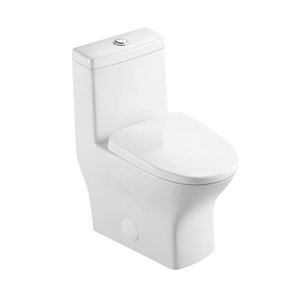 BAI 1008 Modern Toilet – One Piece Dual Flush with Soft-Close Seat