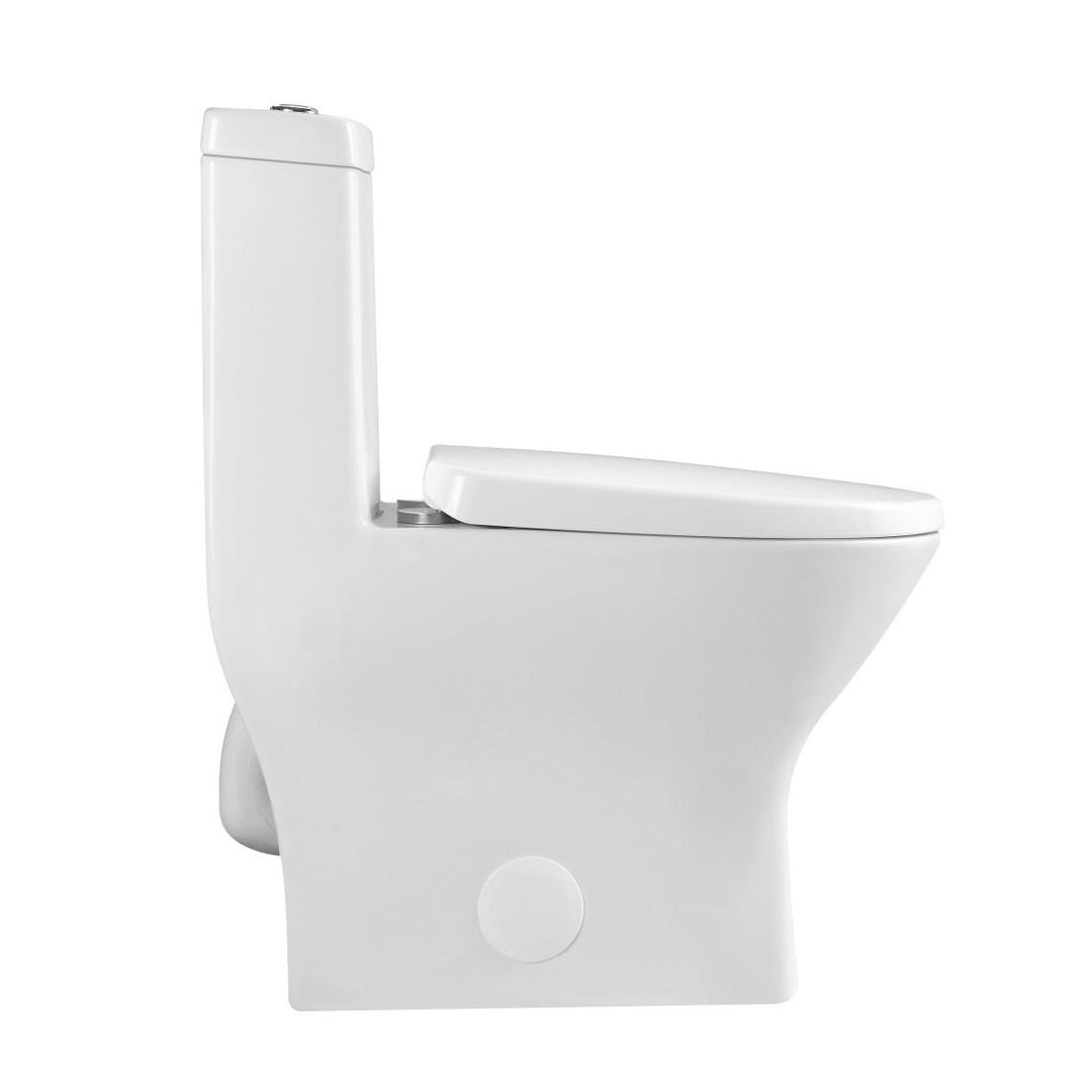 BAI 1008 Modern Toilet – One Piece Dual Flush with Soft-Close Seat