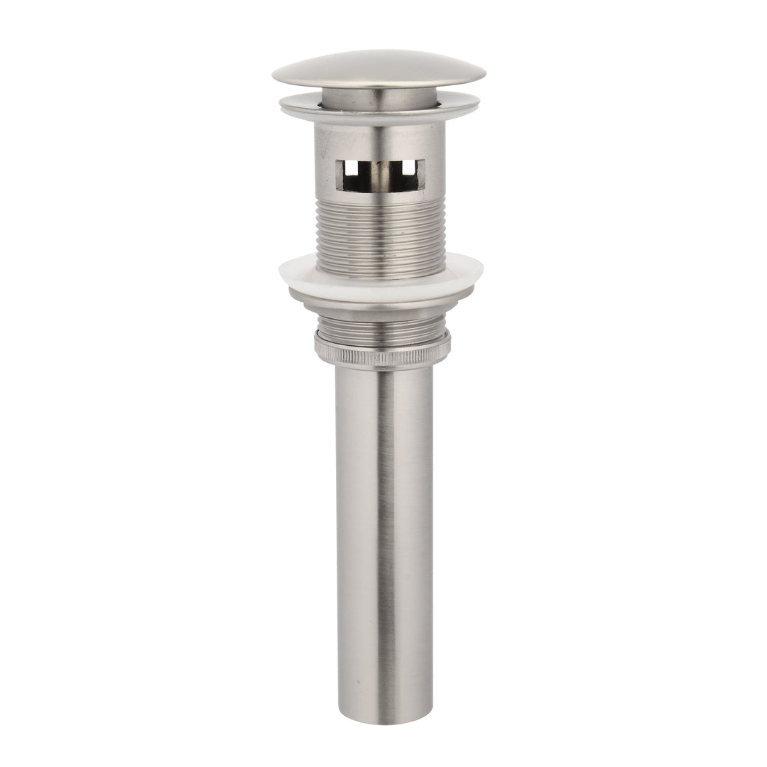 BAI Round Pop-up Drain with Overflow for Bathroom Faucets