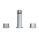 BAI 0602 Two Handles Contemporary Bathroom Faucet in Polished Chrome Finish