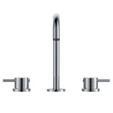 BAI 0605 Two Handles Contemporary Bathroom Faucet in Polished Chrome Finish