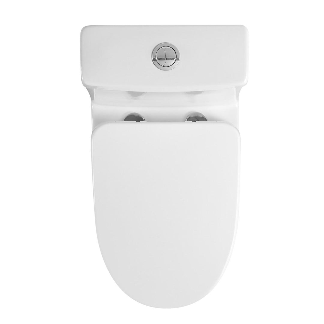 BAI 1008 Modern Toilet – One Piece Dual Flush with Soft-Close Seat